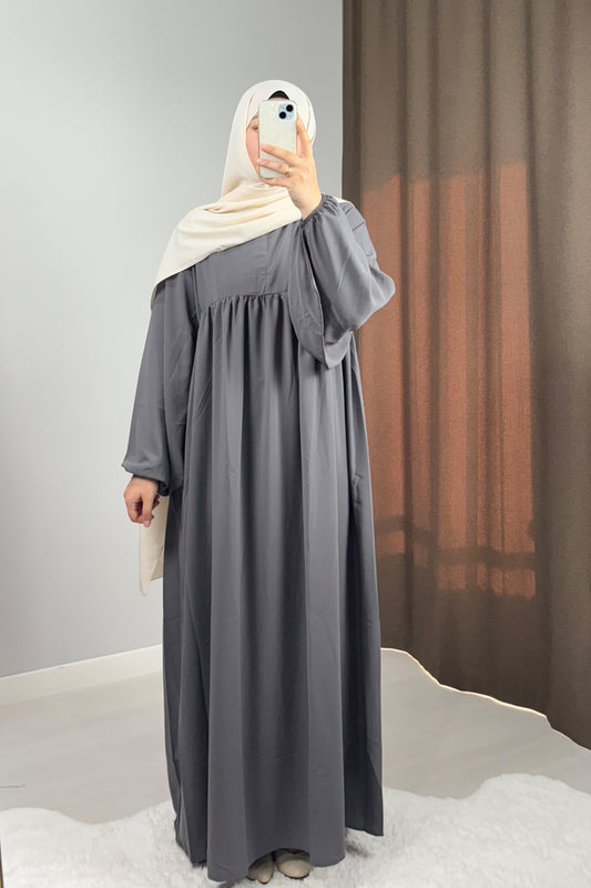Zeynep Füme Tesettür Hijab Elbise